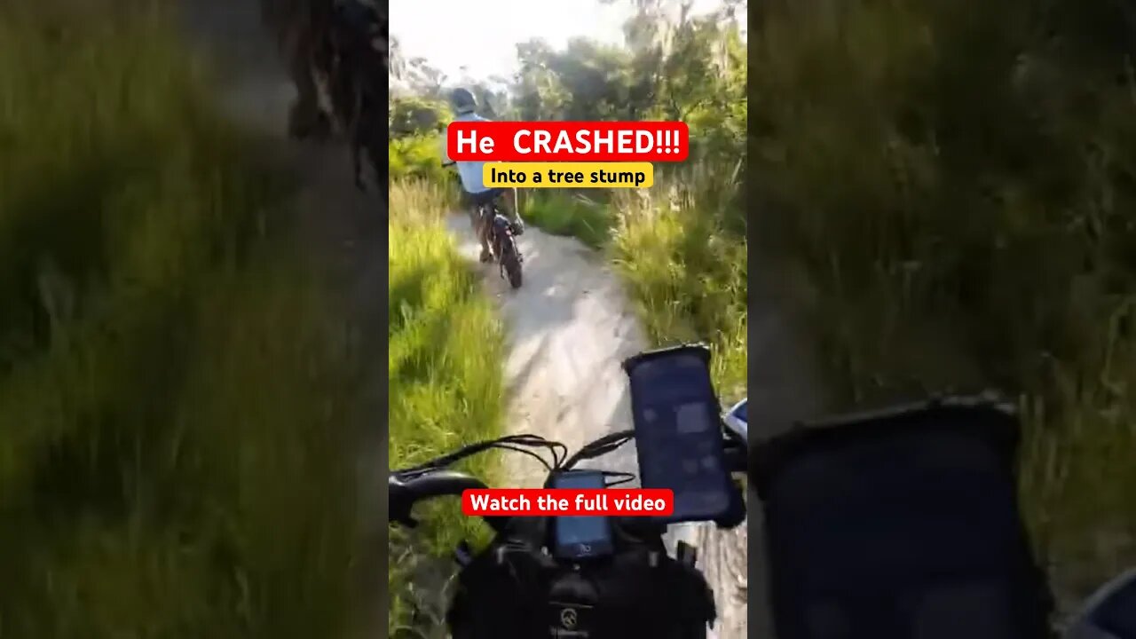 eBike CRASH !!! #ebike #electricbike #ebikelife