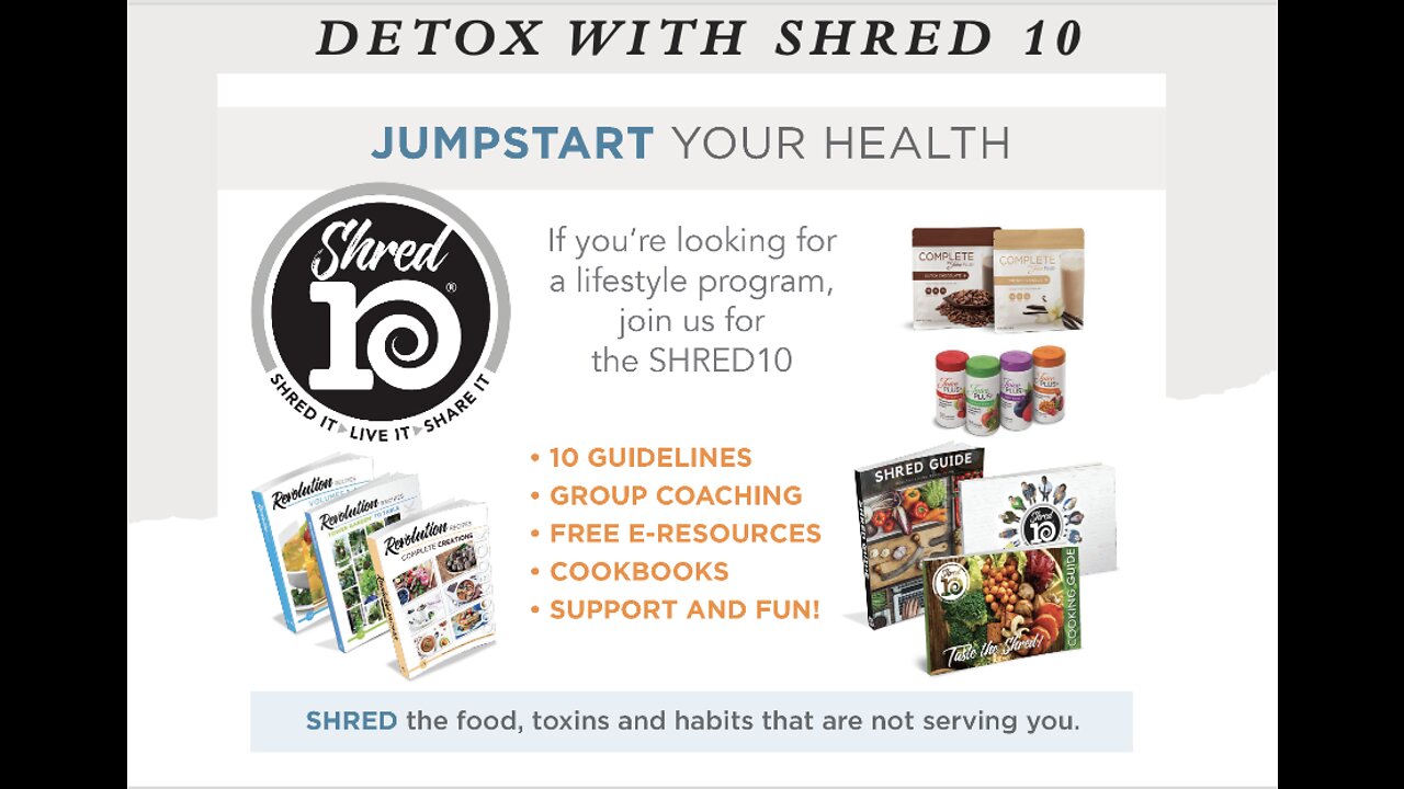 Detox with Shred 10