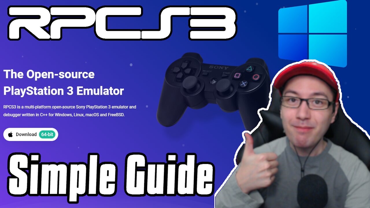 RPCS3 Simple Windows PC Guide In 2024