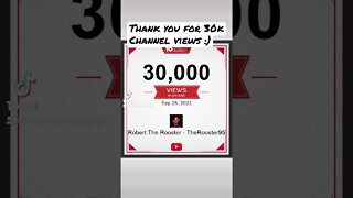 Thank you for 30k views