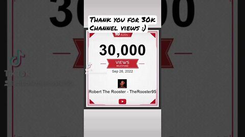 Thank you for 30k views