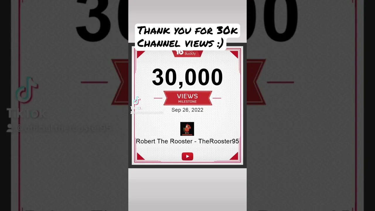 Thank you for 30k views