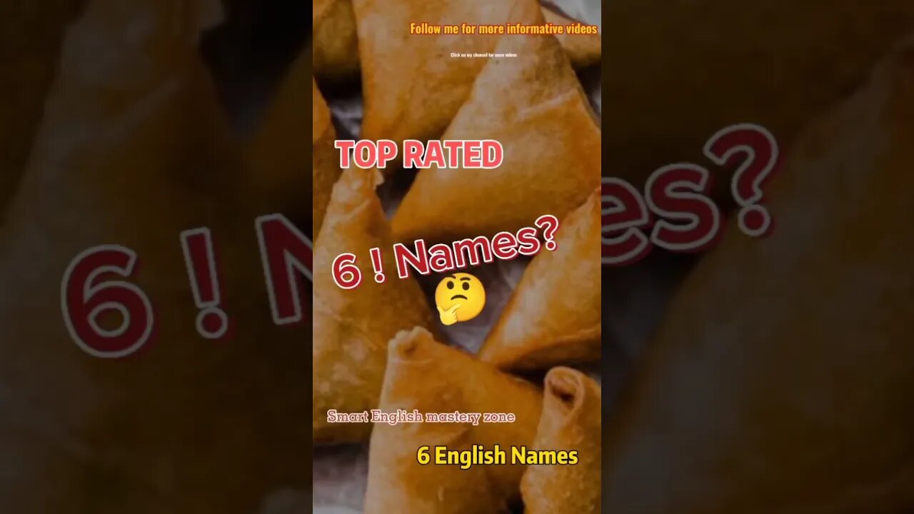Samoson, pakoron or jalebion ko kia kehty hain english mein??? Do you know??? #shortvideo #english
