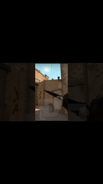 Smoke CT da base TR - Mirage | CSGO #shorts