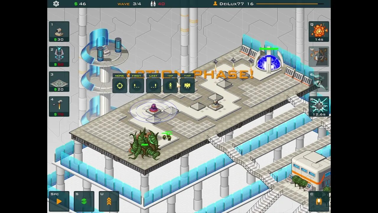 Super Sanctum TD Hard Difficulty 3 Stars Level 1 Academy