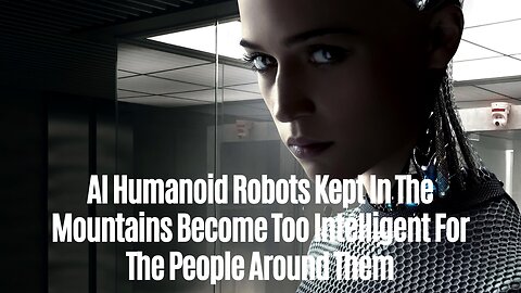 AI Humanoid Robots Kept In The Mountains Become Too Intelligent For The People Around Them