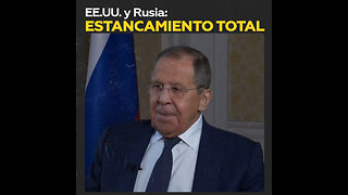 Sin avances: Lavrov sobre las conversaciones con EE.UU.