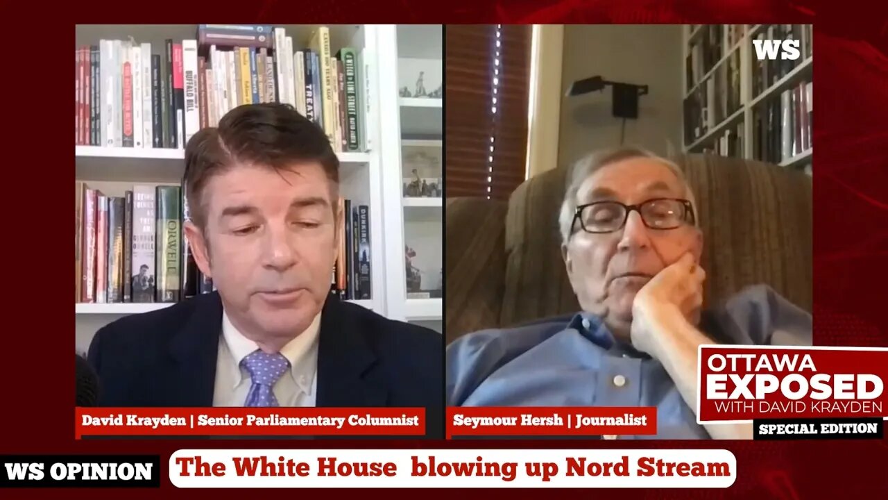 Seymour Hersh on Nord stream: "Look, they did it. They’re stuck...Can't stop truth from coming."