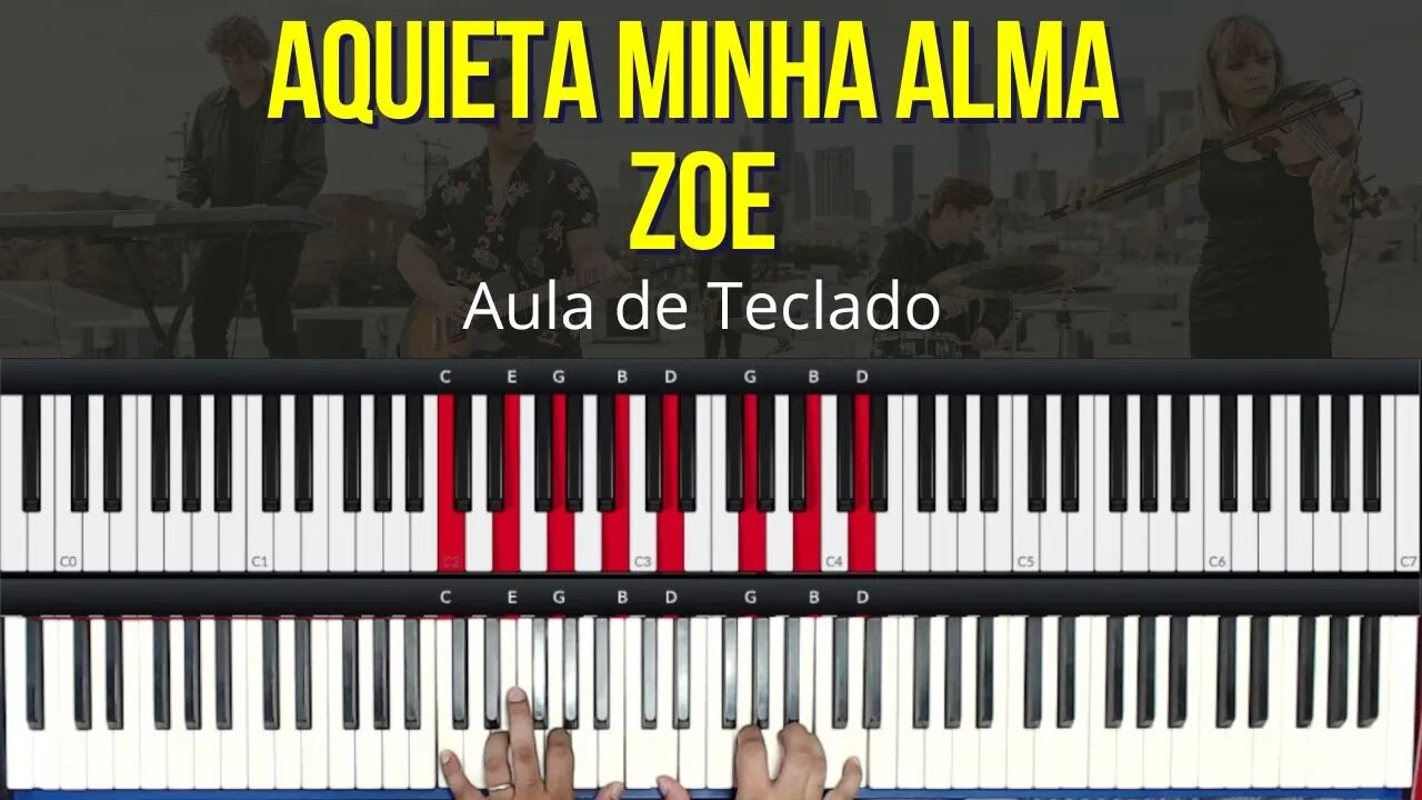 Aquieta minha alma - Teclado Tutorial