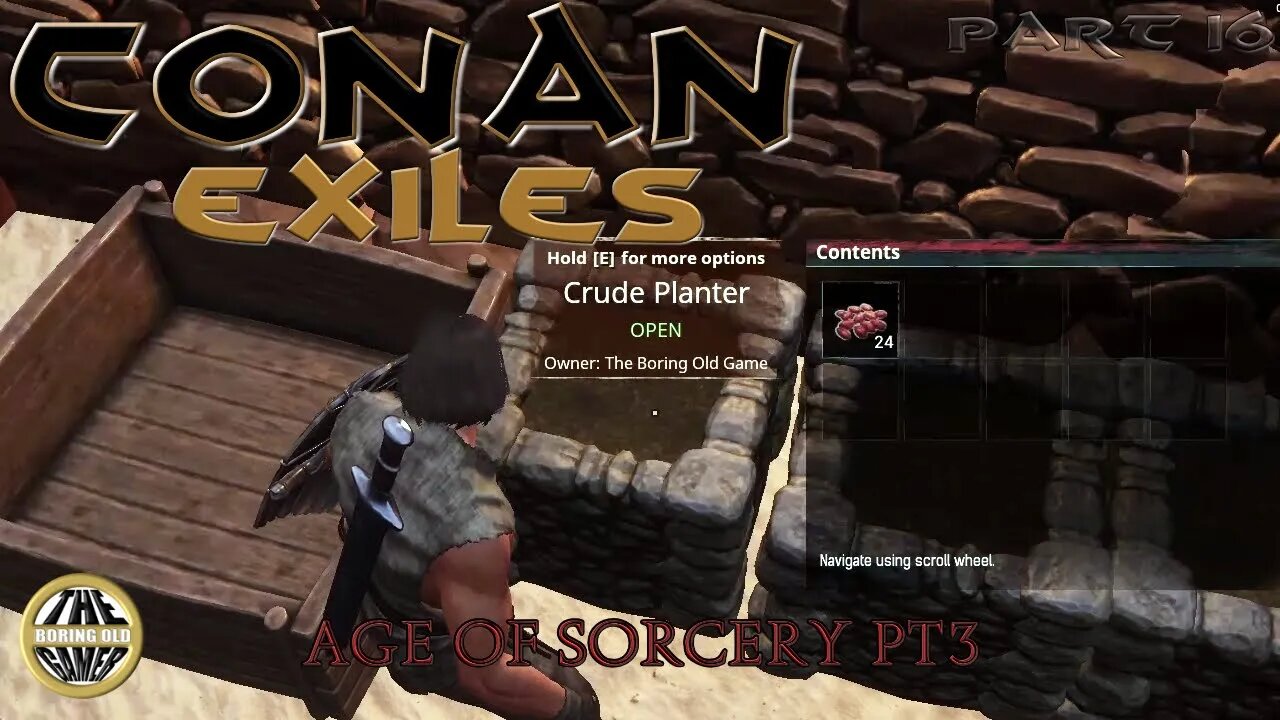 Conan Exiles AOS3 - Farming and Thralls - Part 16