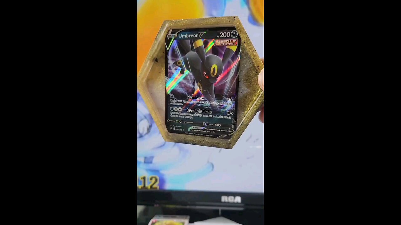 Umbreon V Pokemon TCG Coaster!