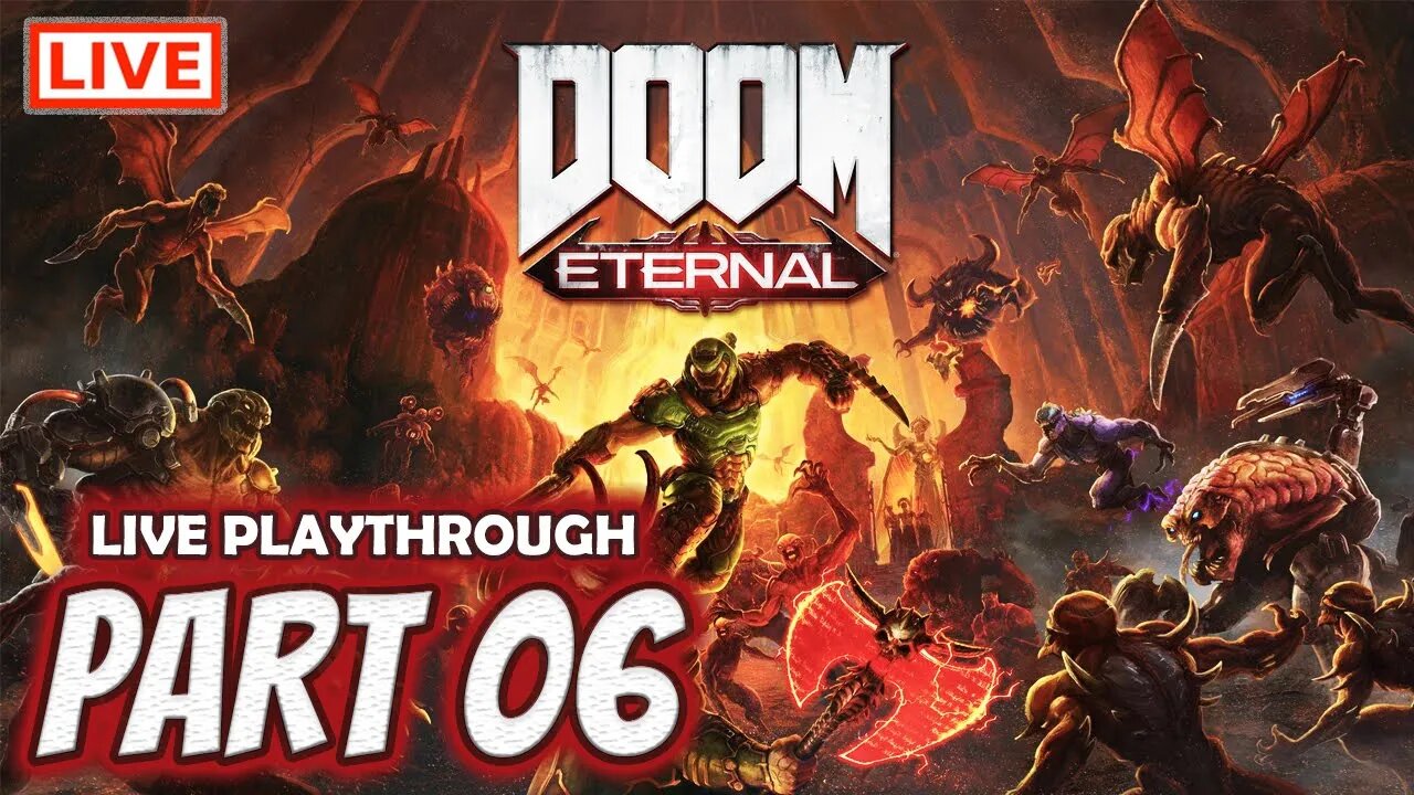 🔴LIVE - Doom Eternal - Can We Seal The Deal And End This Thing?!?