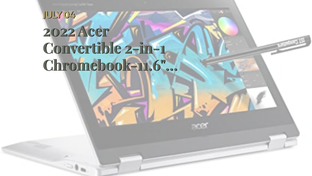 2022 Acer Convertible 2-in-1 Chromebook-11.6" IPS Touchscreen, ARM Cortex 6 Core Processor, 4GB...