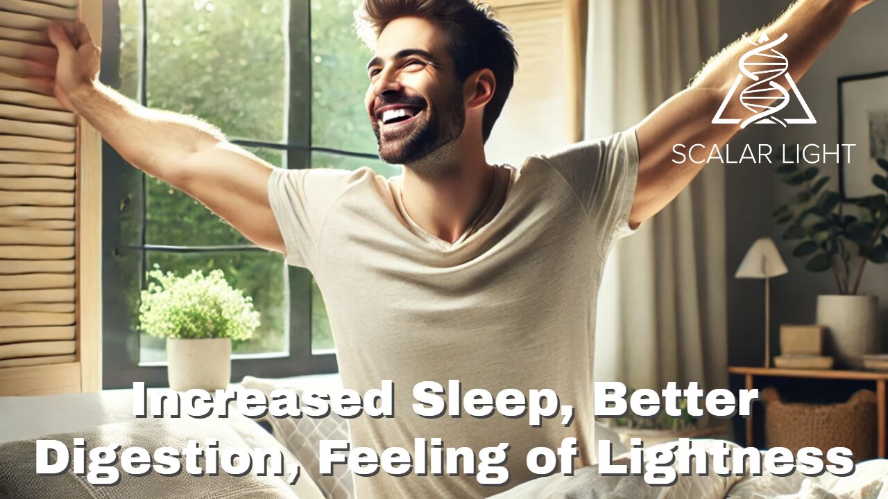 Increased Sleep, Better Digestion, Feeling of Lightness - Scalar Light Testimony