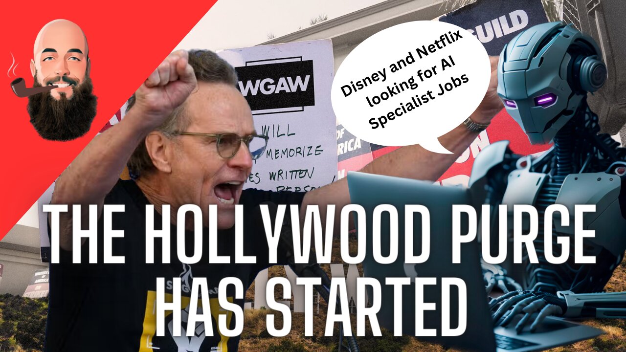 hollywood strike 2023 / AI / NETFLIX / DISNEY AND MORE