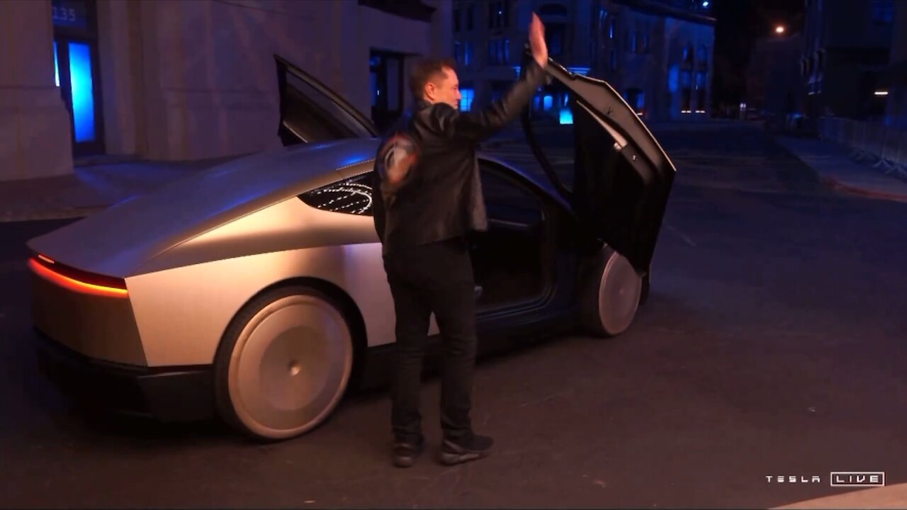 Elon Musk unveils Tesla 'Cybercab' robotaxi at 'We, Robot' Event 🚘