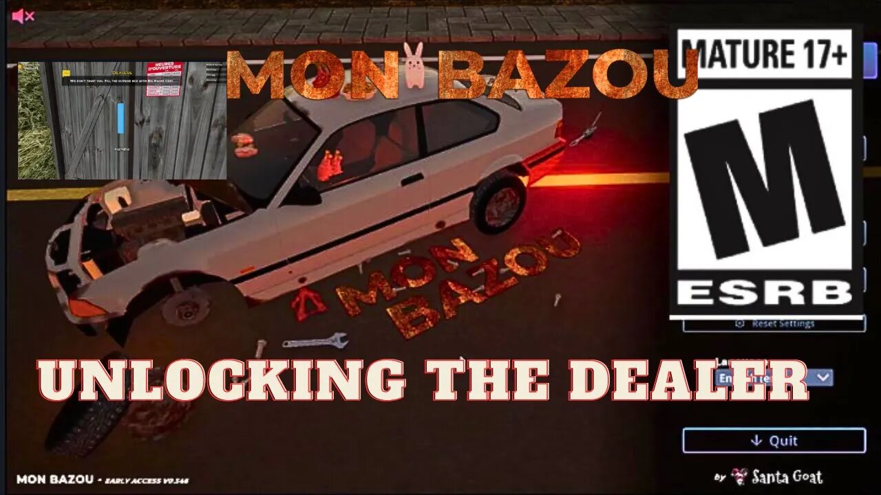 Mon Bazou Unlocking the Dealer Hard way Easy Way #monbazou #gamesandmorechannelproductions