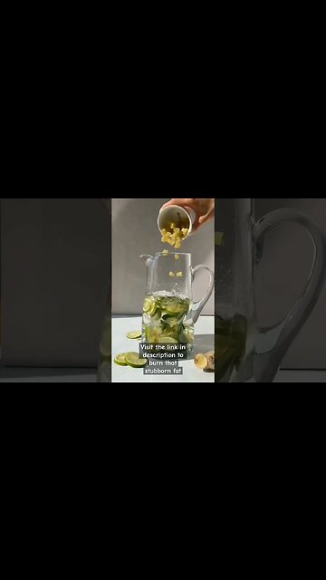 Ginger, Citrus, and Herb Infused Water For Weight Loss: Your Weight Loss Elixir Recipe #shorts