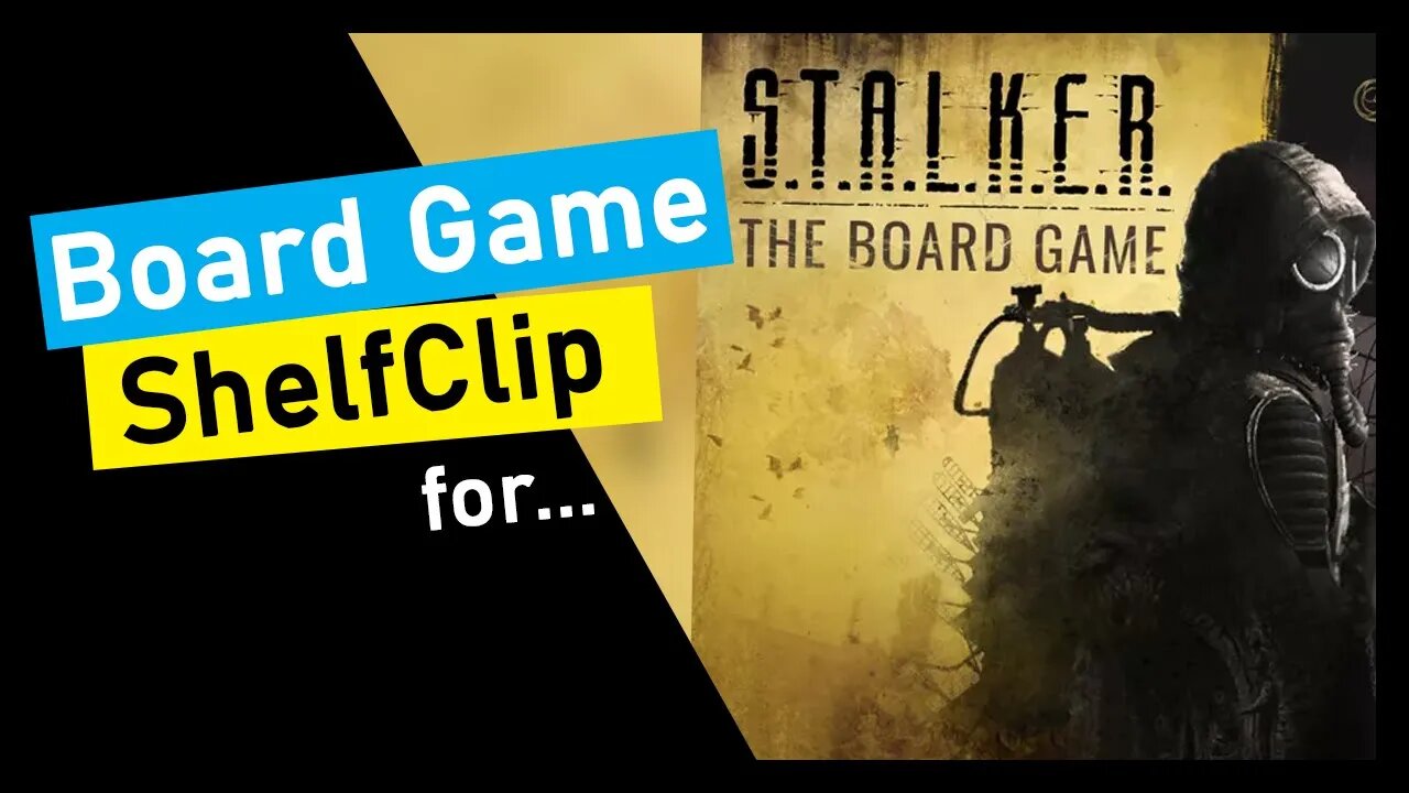 🌱Short Preview of S T A L K E R The Boardgame