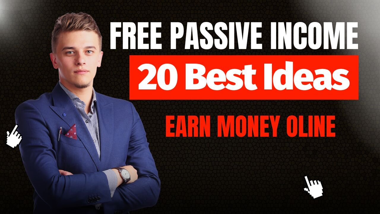 20 BEST: FREE PASSIVE INCOME - MAKE MONEY ONLINE