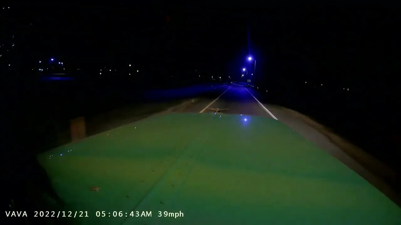 Peterbilt 389 more purple lights