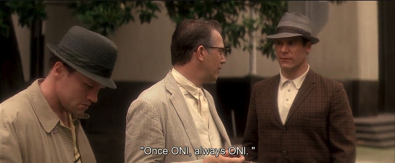 JFK (Film) : Once ONI (Naval Intelligence), always ONI.