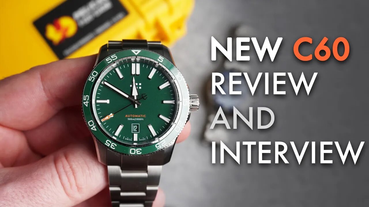 NEW C60 300 Review & Interview - Christopher Ward Trident pro 300