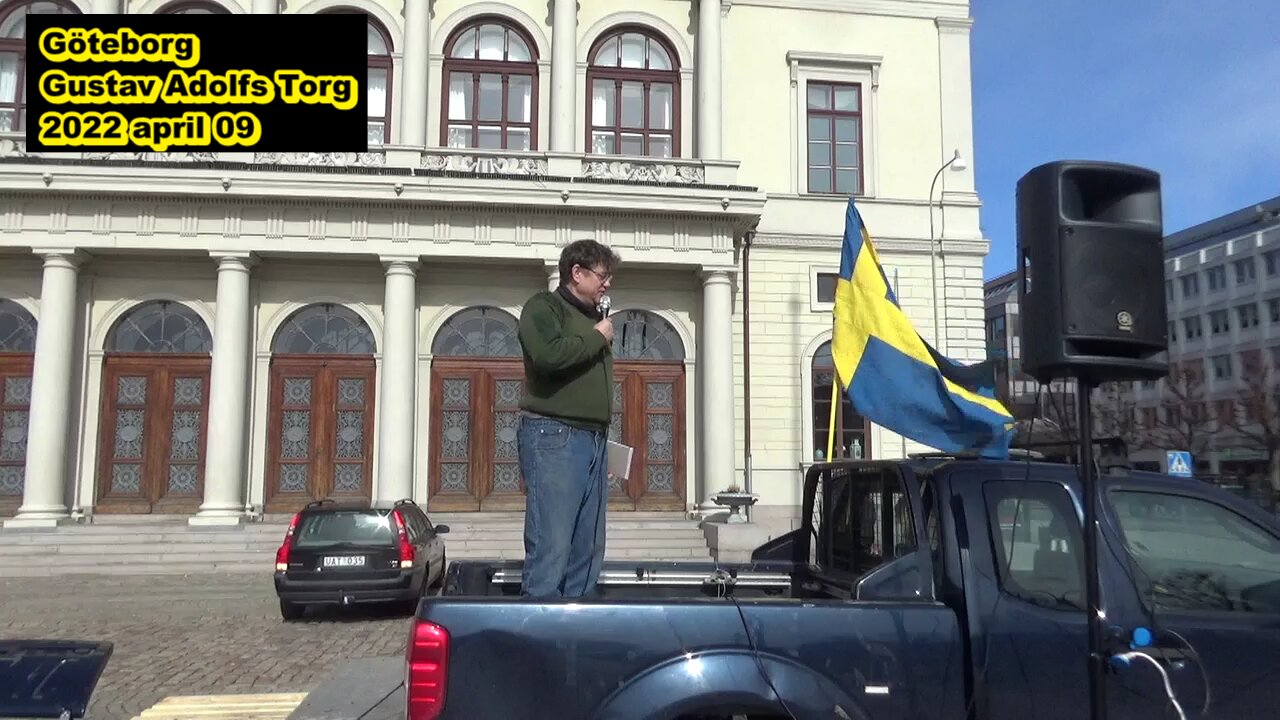 Demokratifest Göteborg 9 april 2022