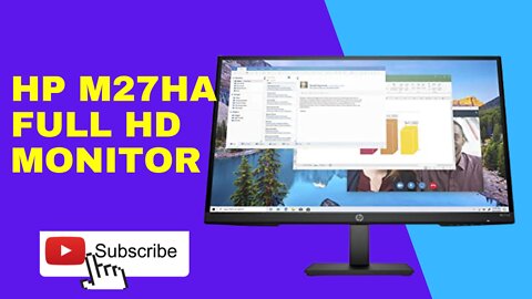 HP M27ha FHD Monitor