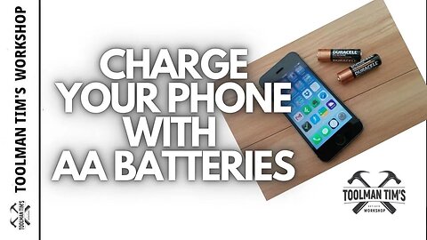 CAN YOU CHARGE YOUR PHONE WITH A BATTERY? YES YOU CAN?