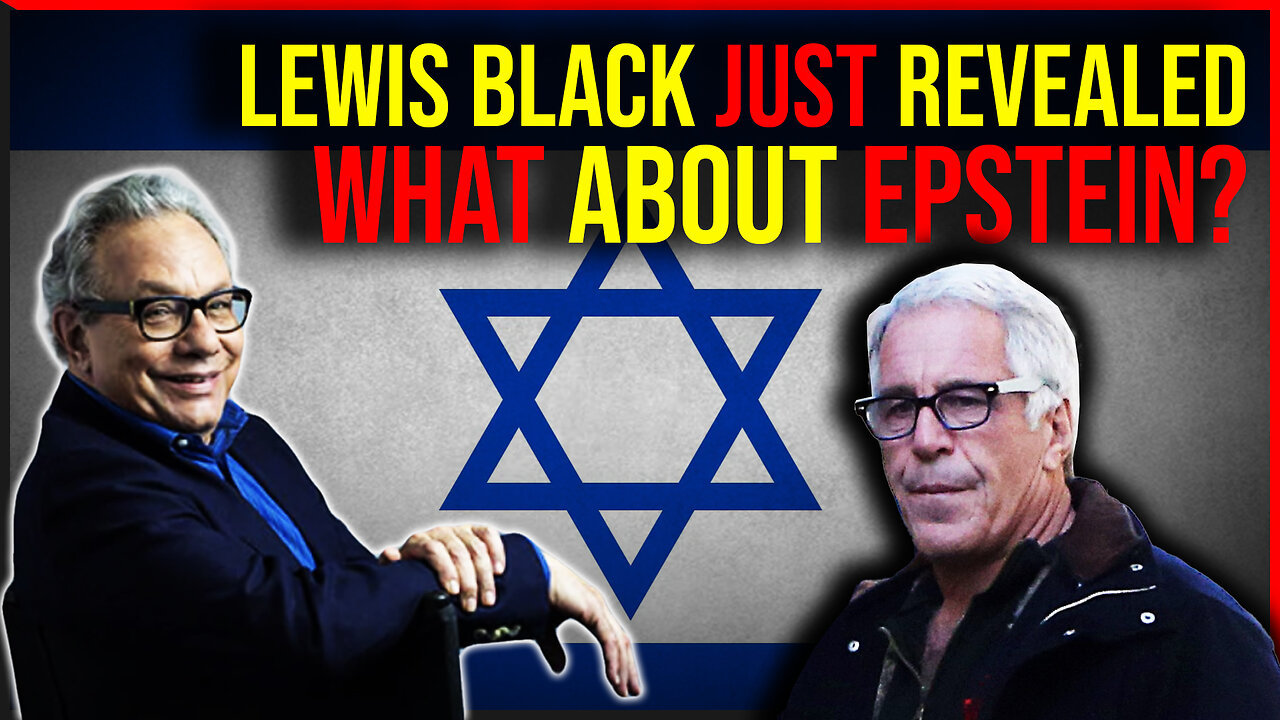 Lewis Black Didn't Even Realize He Revealed THIS ABOUT EPSTEIN!