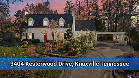 Knoxville TN Real Estate: Kesterwood Drive Property Video