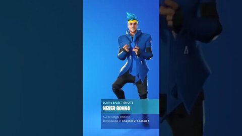 Fortnite Never Gonna Emote