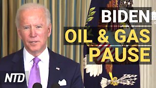 Biden Pauses Oil & Gas Leases; Gamestop Doubles as Hedge Funds Retreat | NTD Business