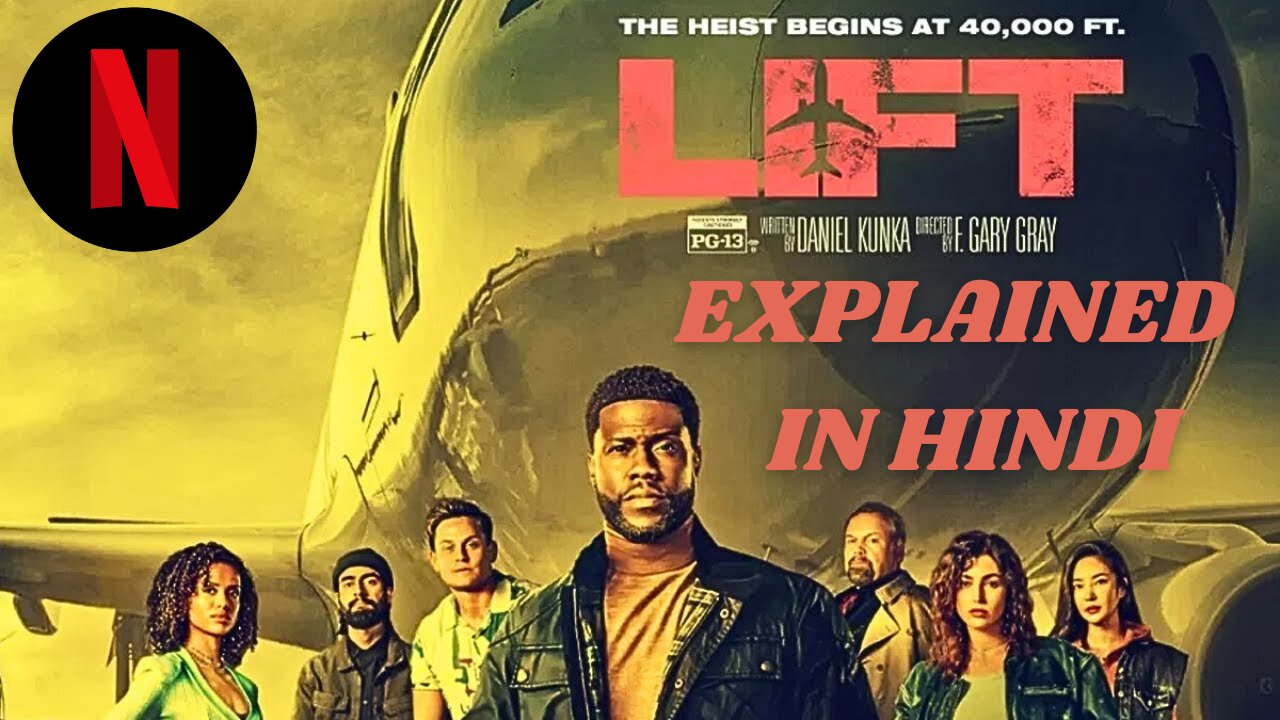 Lift (2024) Film Explained In Hindi #netflix #netflixseries #netflixmovies