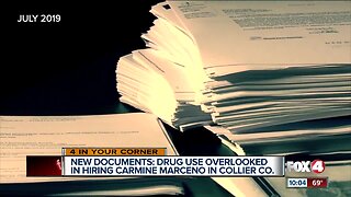 Background check into Sheriff Carmine Marceno shows drug use and problem polygraph