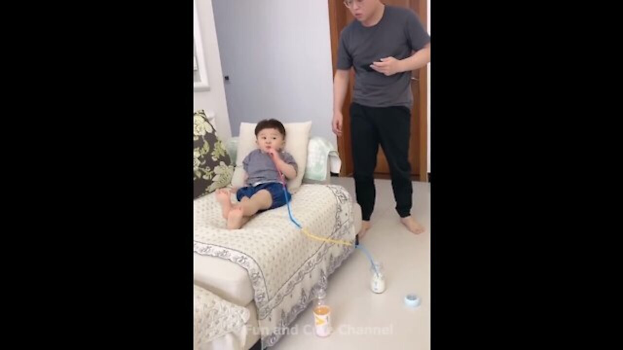 video cundo tienes niño lindo y traviesos