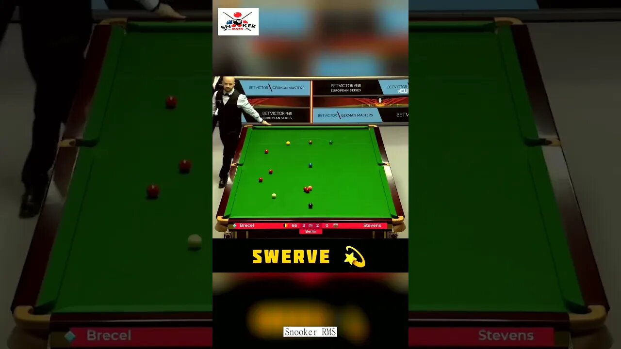 Swerve | #snooker #snooker2023 #foryou #games #champion #matches #shorts #viral #brecel #steven #fyp