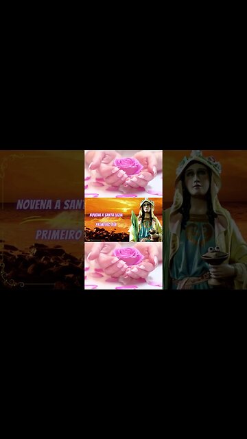 NOVENA DE SANTA LÚZIA PRIMEIRO DIA #novena #cura #nossasenhora #oração #orações