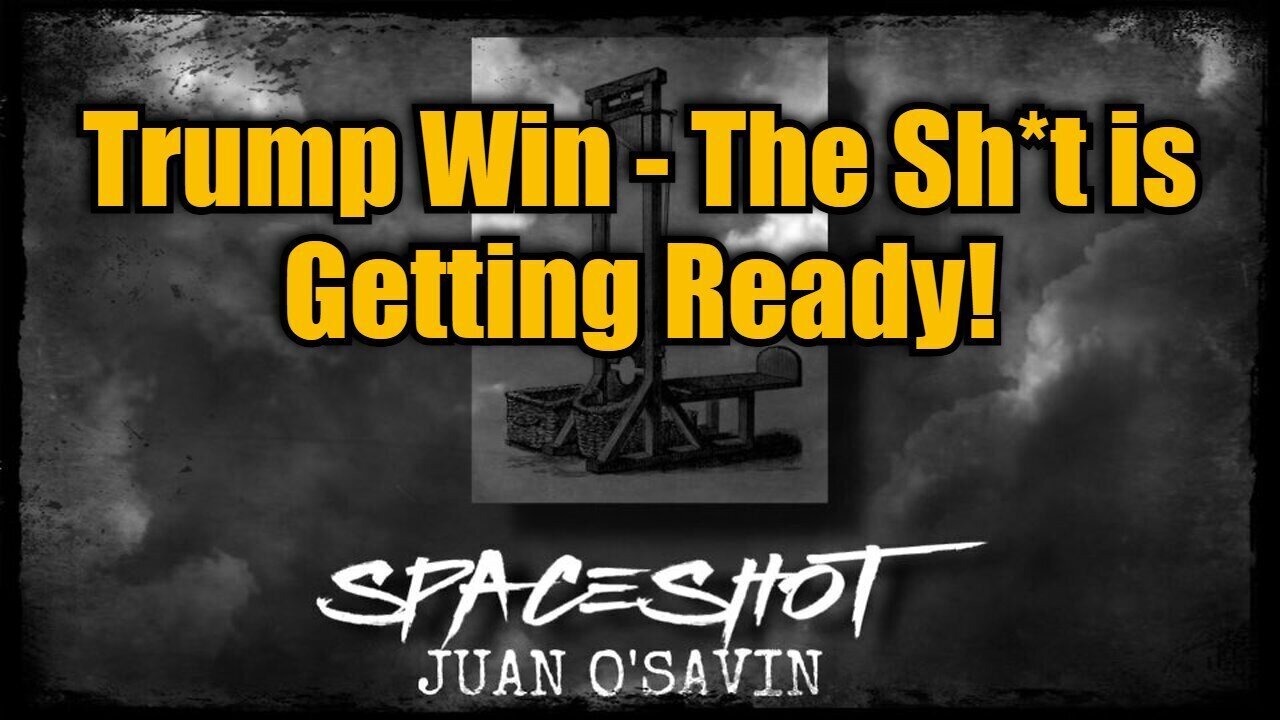 Juan O Savin Joins Spaceshot - Trump Win - The Sh*t Is Getting Ready - 10/20/24..