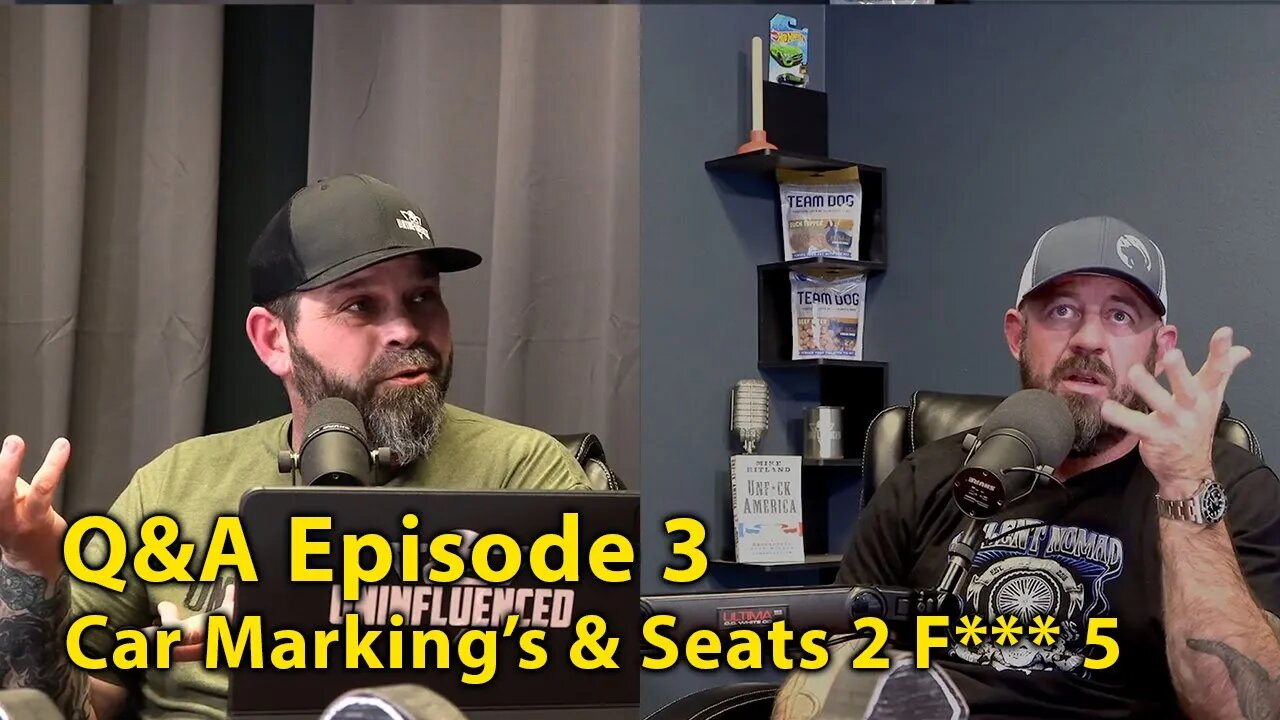 Car Marking's & Seats 2 F#@# 5 | Q&A Episode 3