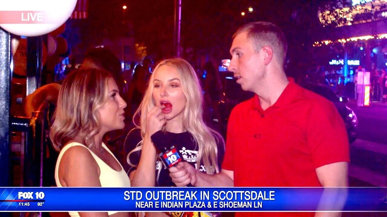 NEWS REPORTER HAS A MELTDOWN!