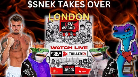 SNEK Crypto Fight in London With Michael Heckert
