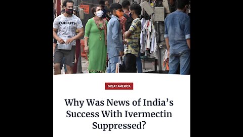 Why Was News of India’s Success With Ivermectin Suppressed?