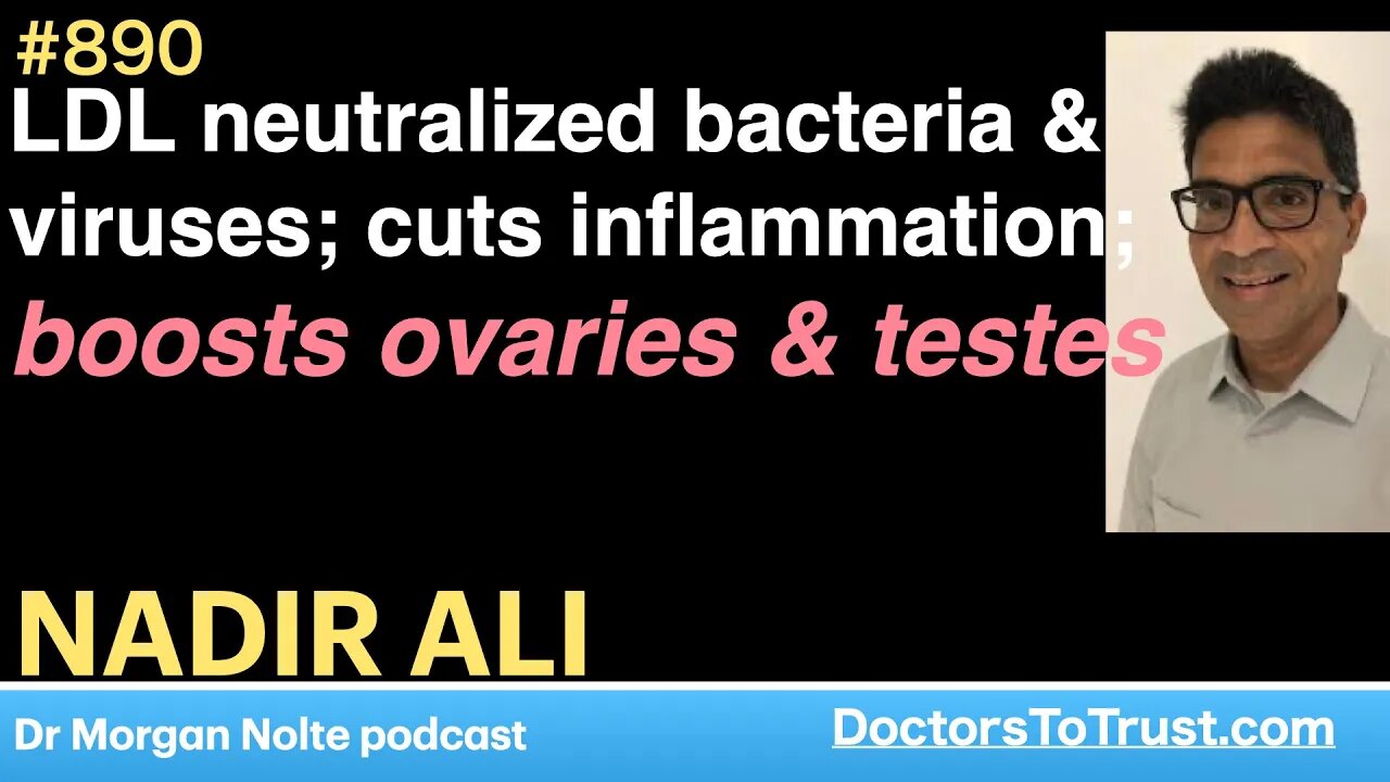 NADIR ALI A | LDL neutralizes bacteria & viruses; cuts inflammation; boosts ovaries & testes