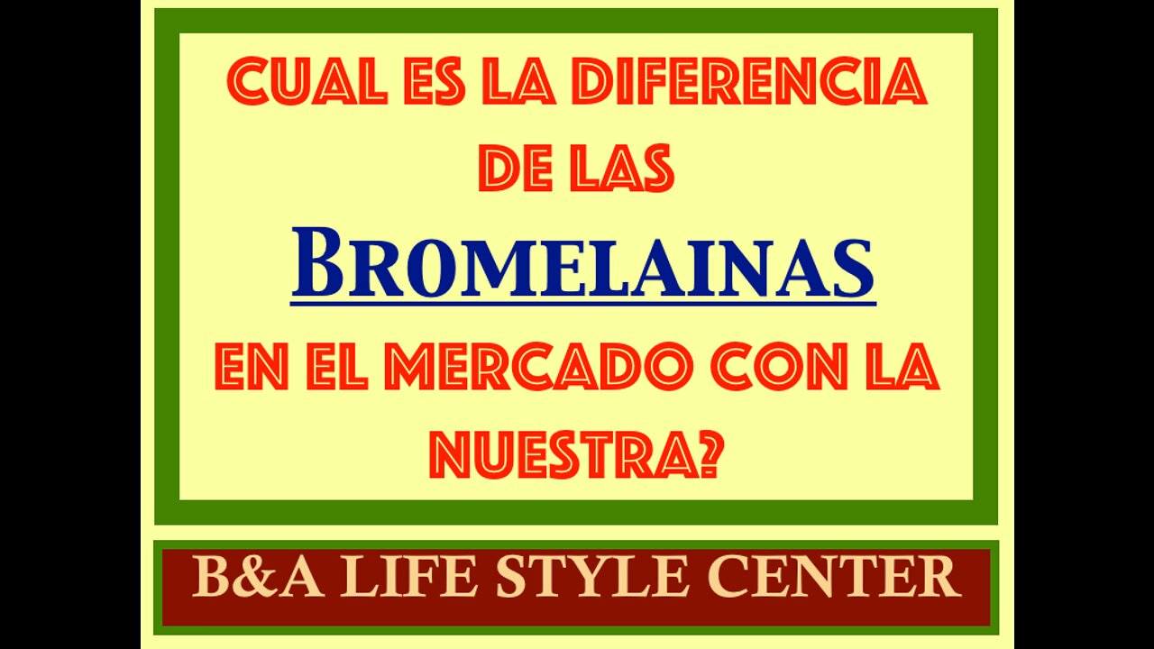 DIFERENCIAS DE LAS BROMELAINAS.