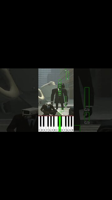 skibidi toilet 29 - Octave Piano Tutorial