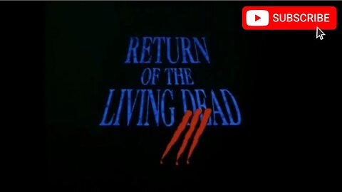 RETURN OF THE LIVING DEAD PART III (1993) Trailer [#returnofthelivingdead3trailer]