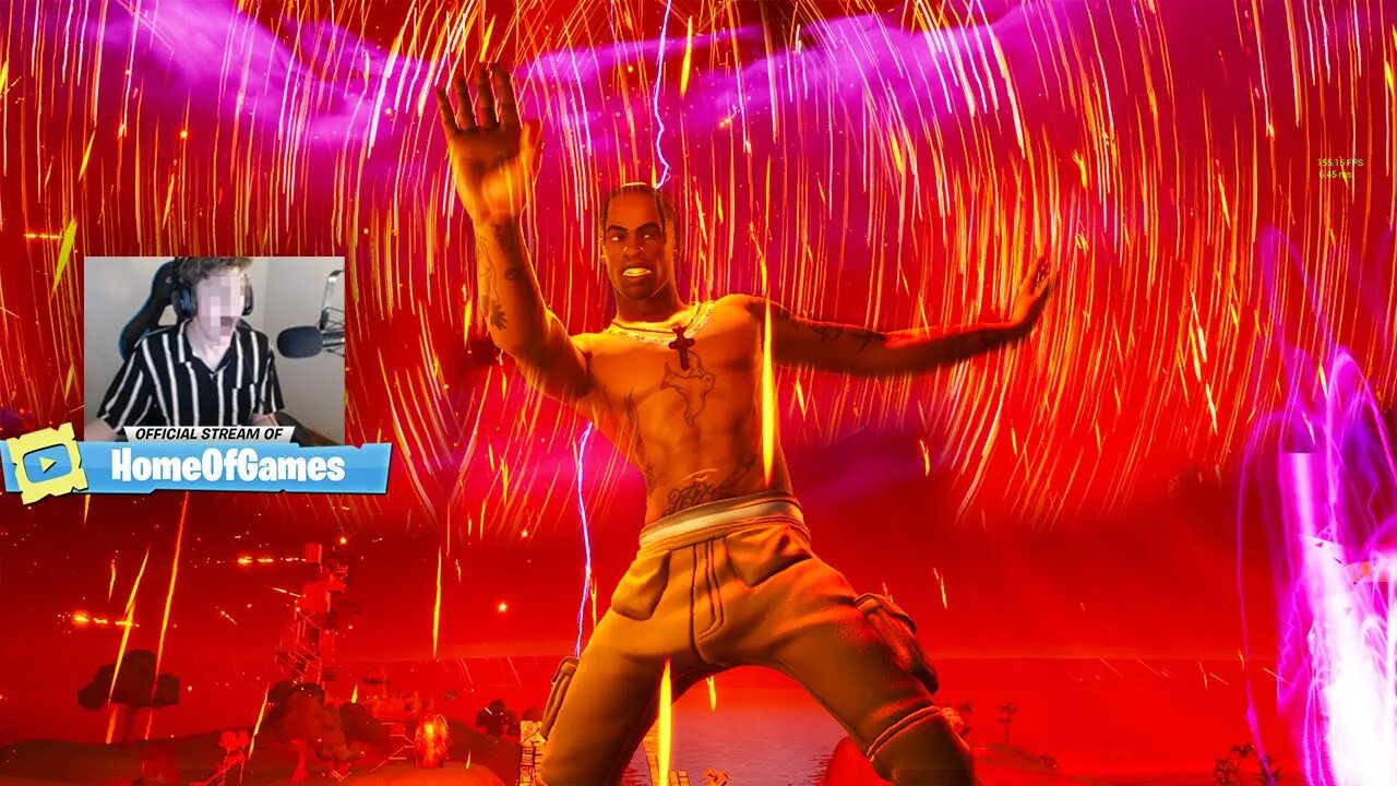TRAVIS SCOTT LIVE EVENT! - Fortnite Travis Scott Full Concert (BEST VIEW)
