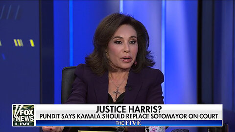 Judge Jeanine Bashes Idea Of Harris Replacing Biden: 'They Want Her President… Again Without A Vote'